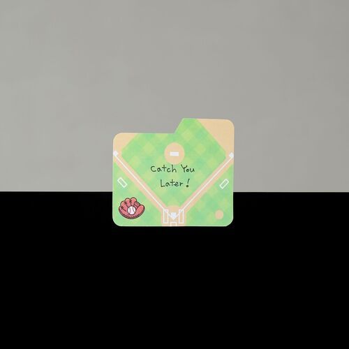 Sports Mini Folder Sticky Note - Image 4