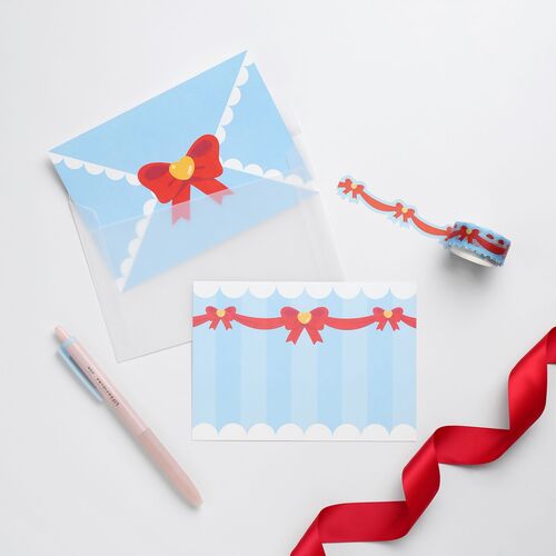 2pcs Heart Card & Envelope Set - Image 4