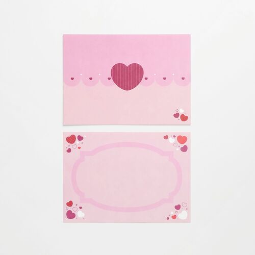 2pcs Heart Card & Envelope Set - Image 6
