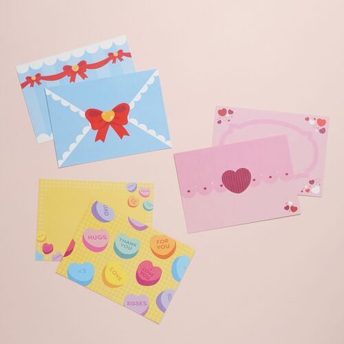2pcs Heart Card & Envelope Set - Image 8