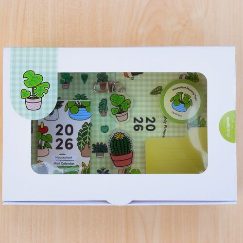 Houseplant 2026 Monthly Stationery Gift Set (7pcs) - Image 4