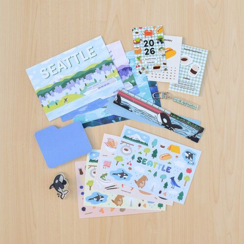 Seattle 2026 Stationery Gift Set (7pcs) - Image 2