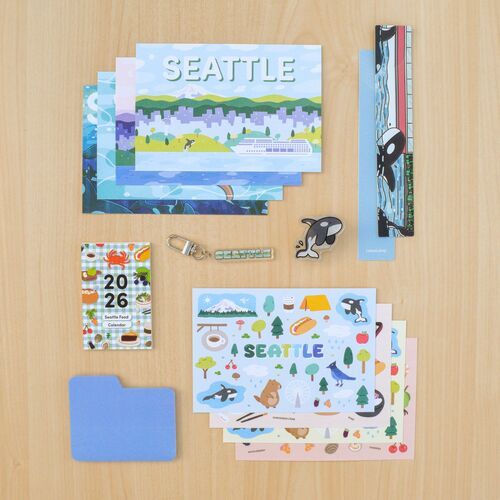 Seattle 2026 Stationery Gift Set (7pcs)