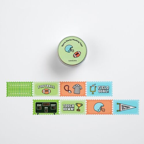 Sports Stamp Masking Tape - Image 3
