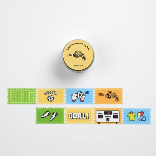 Sports Stamp Masking Tape - Image 4