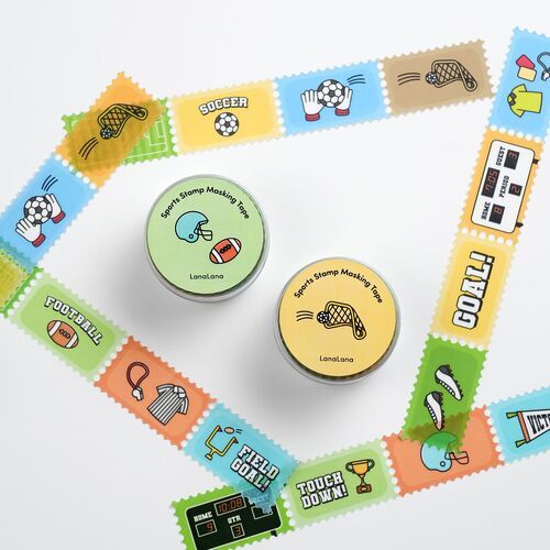 Sports Stamp Masking Tape - Image 7