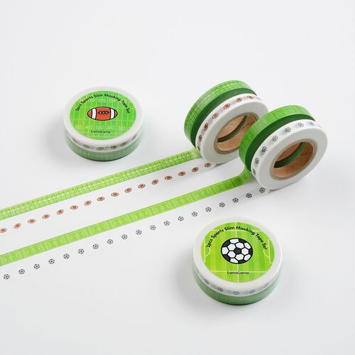 2pcs Sports Slim Masking Tape Set