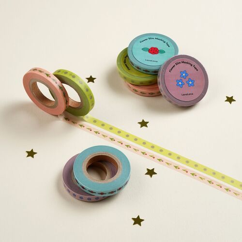 Flower Slim Masking Tape - Image 2