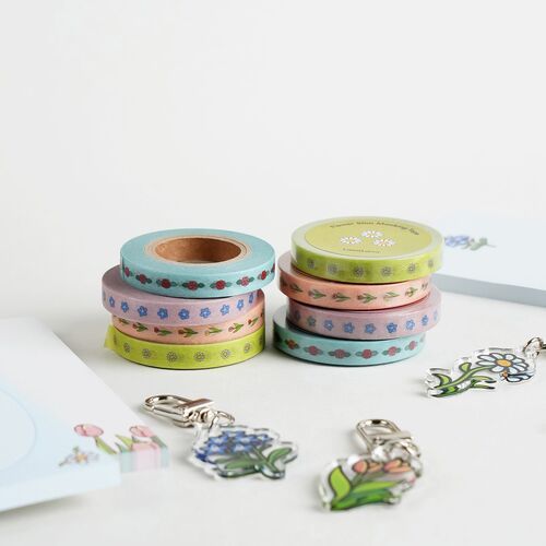 Flower Slim Masking Tape - Image 7
