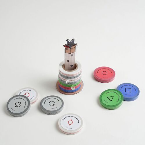 Geometric Shapes Slim Masking Tape - Image 9