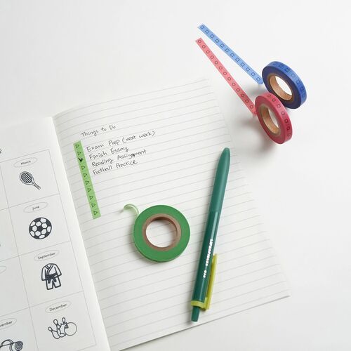 Geometric Shapes Slim Masking Tape - Image 2