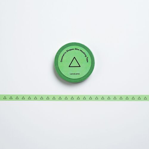 Geometric Shapes Slim Masking Tape - Image 6