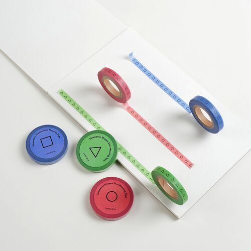 Geometric Shapes Slim Masking Tape - Image 8