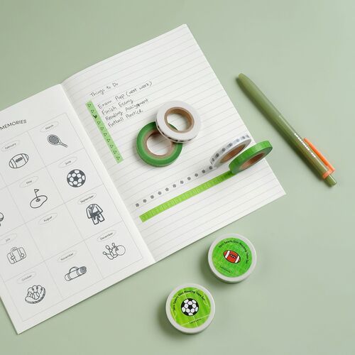 Geometric Shapes Slim Masking Tape - Image 11