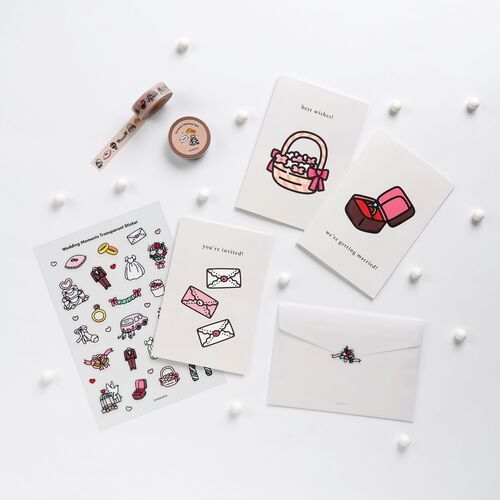 10pcs Wedding Moments Card Set - Image 5