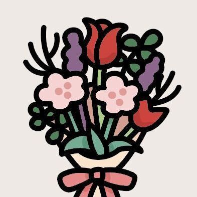 Set 06 Thank you (Bouquet)