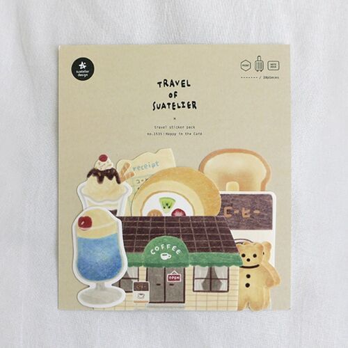 28pcs In the Cafe Sticker Set - Image 12