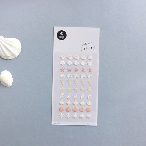 Mini Seashell Deco Sticker
