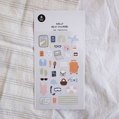 Happy Journey Deco Sticker