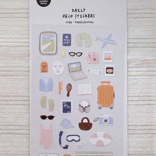 Happy Journey Deco Sticker - Image 2