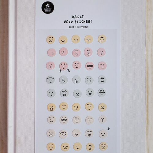 Mood Tracker Emoji Deco Sticker - Image 9