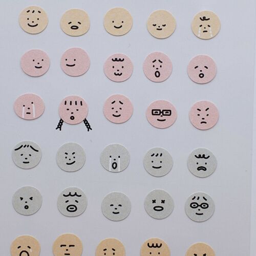 Mood Tracker Emoji Deco Sticker - Image 2