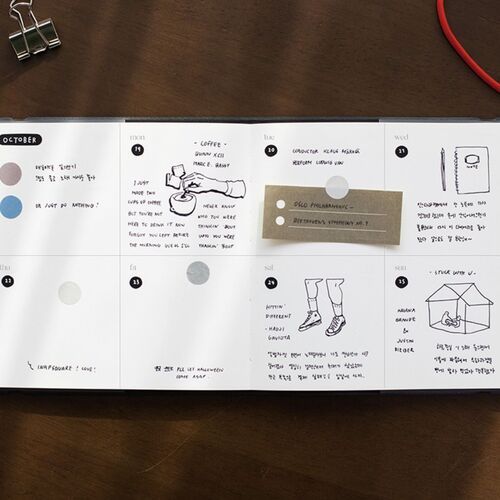 Square Weekly Drawing Diary - Image 4