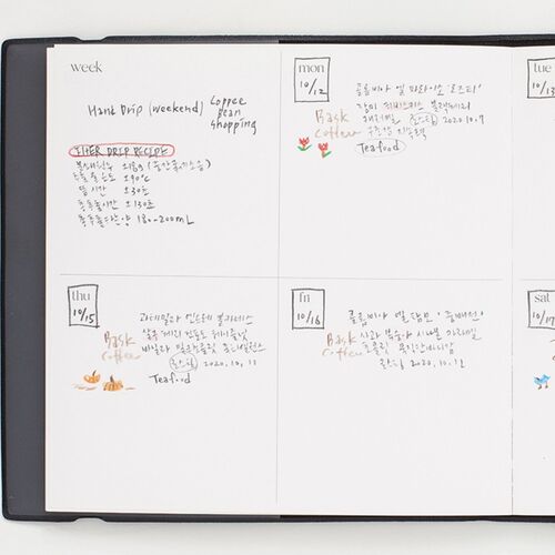 Square Weekly Drawing Diary - Image 11