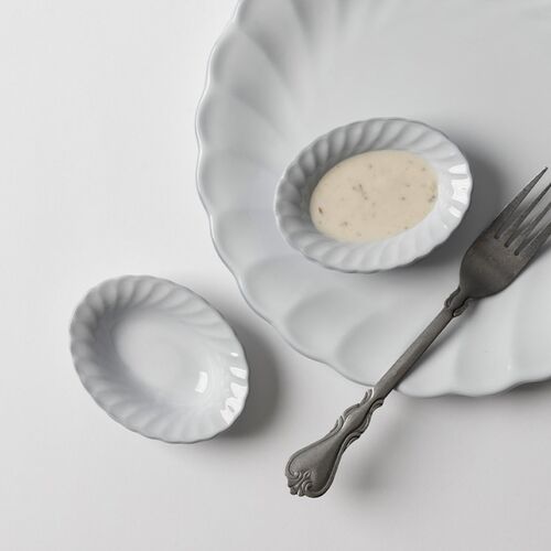 French Mood Blanc Mini Sauce Bowl - Image 3