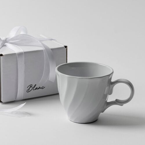 French Mood Blanc Mug - Image 3