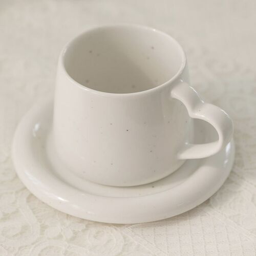 Heart Signal Mug & Saucer Set - Image 4