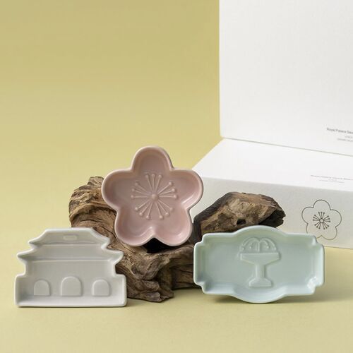 3pcs Korean Palace Mini Sauce Dish Set - Image 8