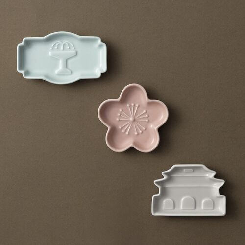 3pcs Korean Palace Mini Sauce Dish Set - Image 10