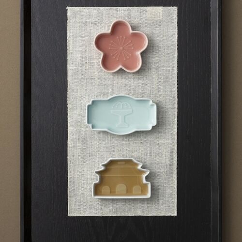 3pcs Korean Palace Mini Sauce Dish Set - Image 13