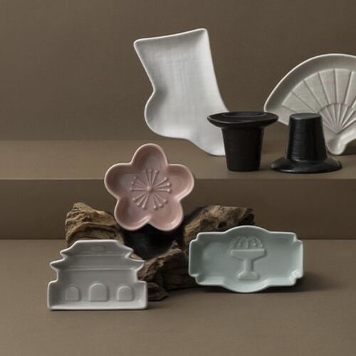 3pcs Korean Palace Mini Sauce Dish Set - Image 15