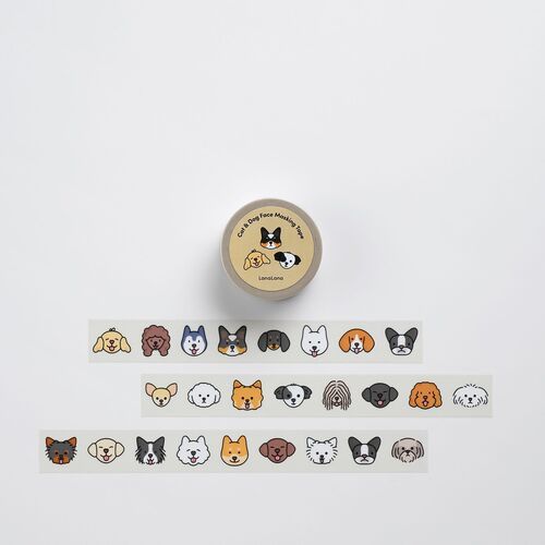 Cat & Dog Face Masking Tape - Image 4