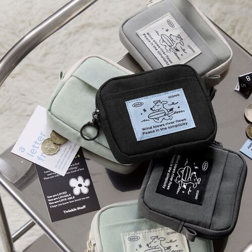 Floby Puppy Card Zip Pouch - Image 17