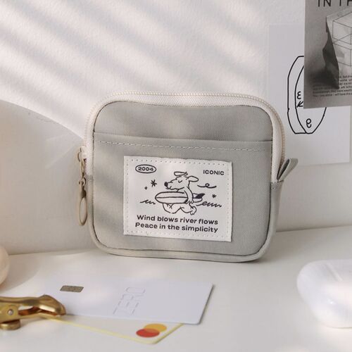 Floby Puppy Card Zip Pouch - Image 6