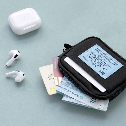 Floby Puppy Card Zip Pouch - Image 13