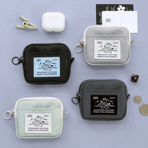 Floby Puppy Card Zip Pouch - Image 15