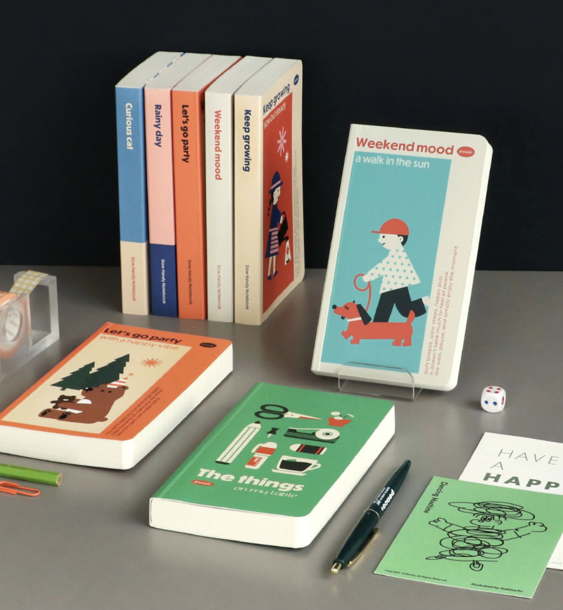 MochiThings: Vintage Mood Eco Lined Notebook
