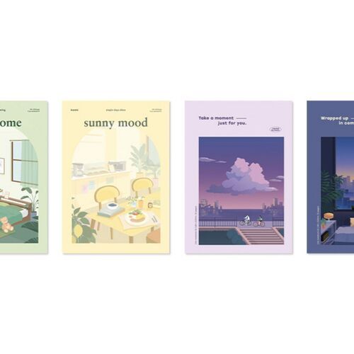 Haru Illustration A5 Lined Notebook v2 - Image 16