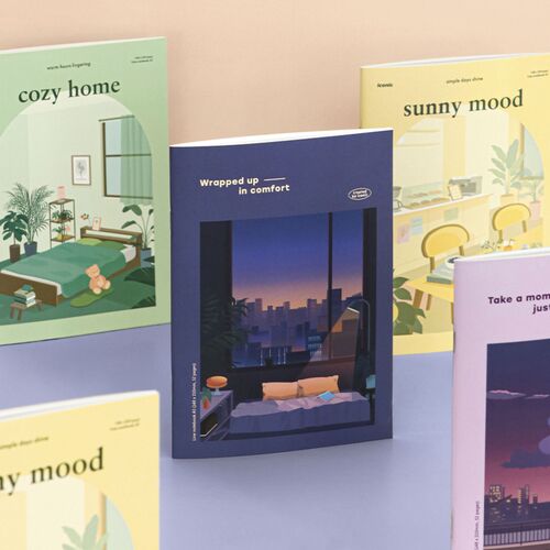 Haru Illustration A5 Lined Notebook v2 - Image 17