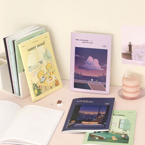 Haru Illustration A5 Lined Notebook v2 - Image 12