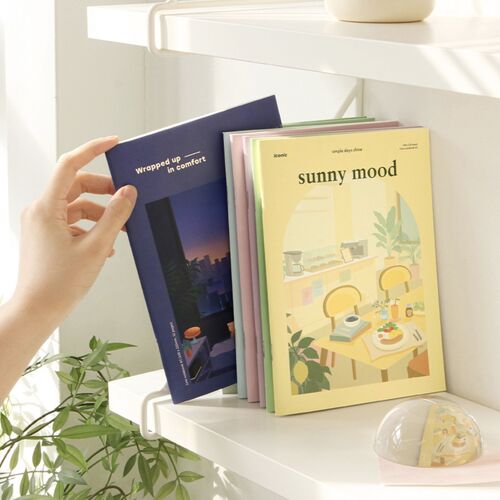 Haru Illustration A5 Lined Notebook v2