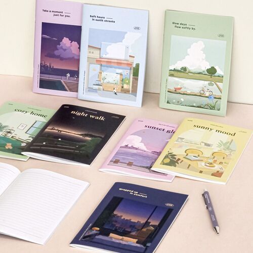 Haru Illustration A5 Lined Notebook v2 - Image 14