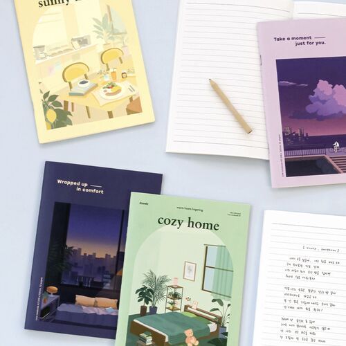 Haru Illustration A5 Lined Notebook v2 - Image 15