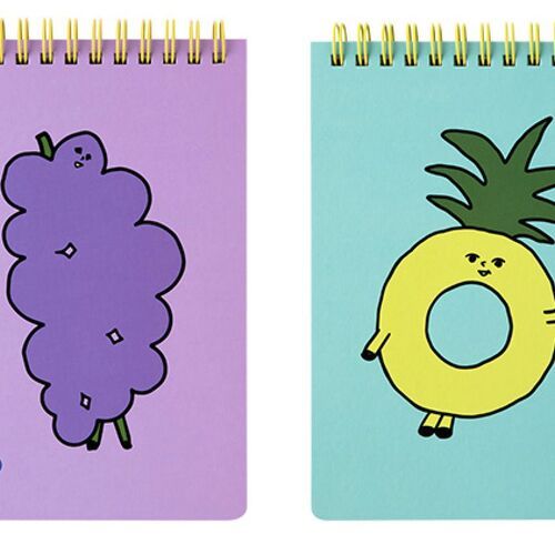 JAM JAM Fruit Colorful Spiral Notebook - Image 2