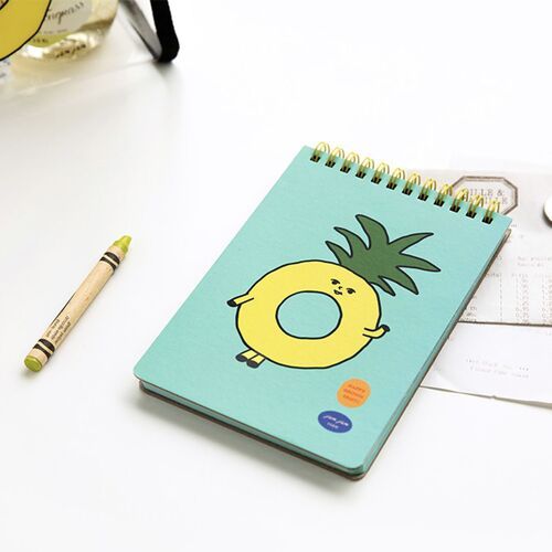 JAM JAM Fruit Colorful Spiral Notebook