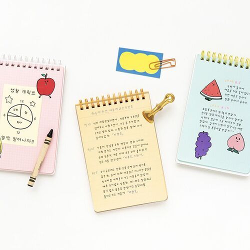 JAM JAM Fruit Colorful Spiral Notebook - Image 4